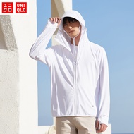 (พร้อมส่ง) Uniqlo เสื้อกันยูวี UPF50 เสื้อกันแดด เสื้อแขนยาวมีหมวก เสื้อกันUV ระบายอากาศได้ดี เสื้อก