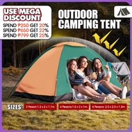 Waterproof Outdoor Camping Tent Multi-color 2/4/6 Person Dome Camping Tent
