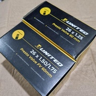 Inner tube 26 x 1.25 fv / 26 x 1.50-1.75 fv presta united
