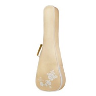 21吋烏克麗麗袋 扶桑花琴袋 米白色 Flora Ukulele Bag