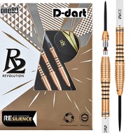 ONE80 R2 Interchange Steel Tip Dart - 23g RE-SILIENCE R2 revolution Steel Darts Reversible Soft tip 