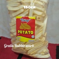 Potato stick crackers/potato stick crackers (kricep) 100gr