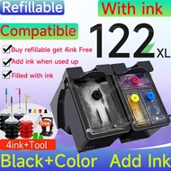 Compatible for HP 122XL refill Ink Cartridge HP 122XXL Ink HP 122 Ink Cartridge for 1510 1050 2000 2