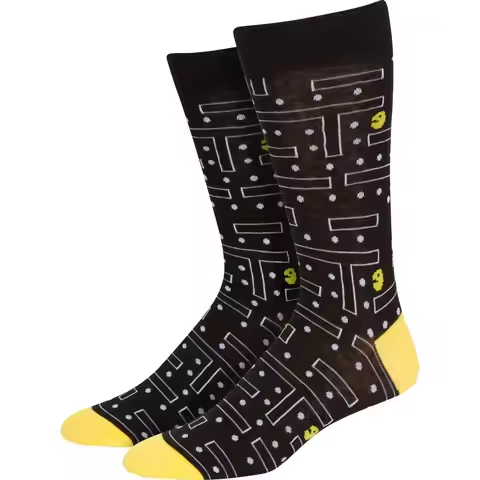 1 Pair Men's Funky Novelty Socks Unisex Old School Game Sock Trendy Fashionable Suit In All Seasons 