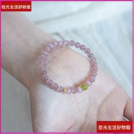 [Opal] Bracelet Women's Pink Opal Peridot Bracelet Gentle All-Match Girlfriend Gift New Bracelet