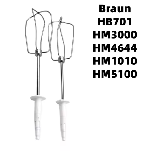 2PCS blender. whisk（4 lines） For Braun HB701 HM3000 HM4644 HM1010 HM5100 replacement