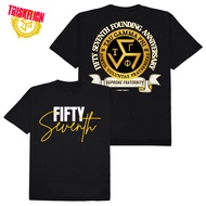 TAU GAMMA PHI Triskelion TRISKELION 1968 T-shirt (57th Anniversary Series) men Cotton 230g