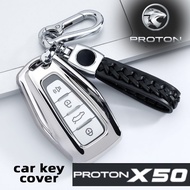 Proton X50 Key holder keyring Soft TPU Car Key Case Cover proton remote car Key Bag Keychain Auto Ac