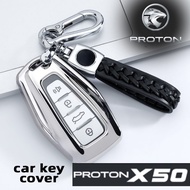 Proton X50 Key holder keyring Soft TPU Car Key Case Cover proton remote car Key Bag Keychain Auto Accessories