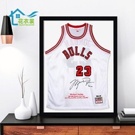 I9AT Jersey Photo Frame Mounted Wall-Mounted Football Basketball Signature Commemorative Collection 