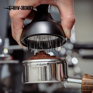 เครื่องกวนกากกาแฟแบบ MHW-3BOMBER ขนาด51มม. 58มม. เครื่องกวนกาแฟแบบพกพาปรับความลึกได้