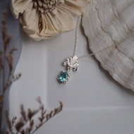 深海項鍊 磷灰石 925銀