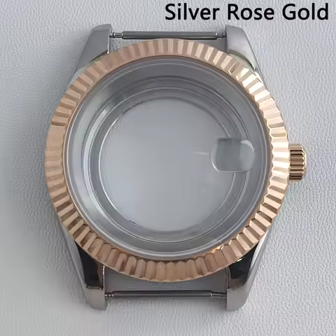 NH35 watch case 41mm stainless steel sapphire glass case Fit for NH35 movement NH35 dial men's watch