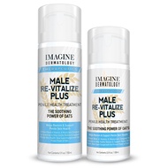 Male Re-Vitalize PLUS Oats Penile Health Relief Cream - Large Value (5fl oz) and TSA Compliant Size 