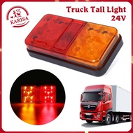 24V Truck Tail Light Waterproof Car Truck LED Rear Tail Light Warning Lights for Car Truck Trailer