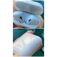 [二手]原廠正品 Apple AirPods 1代2019生產+全新原廠充電線+膠殼