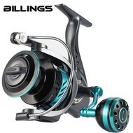 BILLINGS Spinning Fishing Reel DK 800-7000 10kg Power 5.2:1 Gear Ratio Metal Spool Spinning Reel Jig