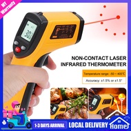 🔥GM320 Infrared Thermometer Laser LCD Digital Industrial Thermometer Temperature Meter Gun Non-Conta