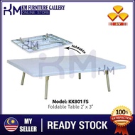 KM Furniture 3V Meja Jepun Plastik/ Meja Jepun/ Meja Makan Rendah/ Meja Makan Plastik Rendah/ Meja P