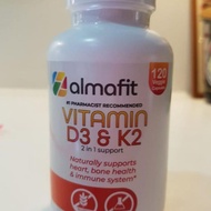 Almafit Vitamin D3 K2 5000 iu 120 Capsule 2 In 1 Support Naturally Supports Bone Health &amp; Immune System