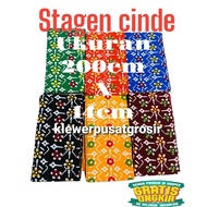 2 meter cinde stagen shawl