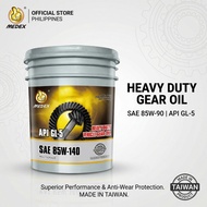 Gear Oil 85W-140 API GL-5 Heavy Duty Vehicle VAN Truck Manual Transmission Fluid Medex Taiwan 18L