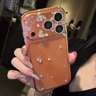 Celebrity Style Female Style Rhinestone High-End Feel Planet Suitable for Apple 17 Phone Case iPhone