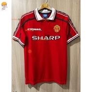 New [Retro] - Retro Manchester United Home Jersey From Named Beckham Keane Joel Canada