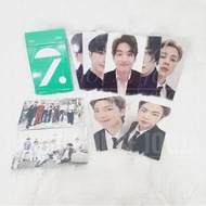 HIJAU BTS Memories of 2020 Photocard Green BTS B Mini Photocard Memories of 2020 BTS B Green