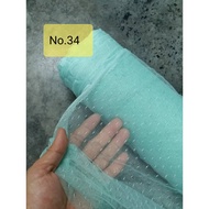 KAIN NET SOFT NET POLKA DOT BRIDAL (TULLE) BARU - KAIN NET POLKA DOT LEMBUT - MINT (34)