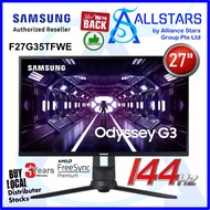 Samsung F27G35TFWE 27 inch Gaming Monitor Odyssey G3 144Hz, 1ms / DP+HDMI+VGA, Headphone out, Height Adjustable, Pivot