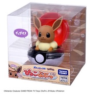Takara Tomy Pokemon 發聲精靈球 伊貝 | Takara Tomy Pokemon Pyokopunyu Eevee #FG938903