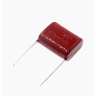 5PCS CBB Capacitor 475J400V 475K400V 475J 475K 400V 475 4.7uF CBB21 CBB22 400V475J 400V475K Metalliz