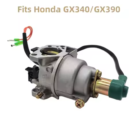 For Honda GX340 GX390 Carburetor 188F 5KW 8HP 9HP 11HP 13HP Generator w/ Solenoid Carb 16100-Z5L-F11