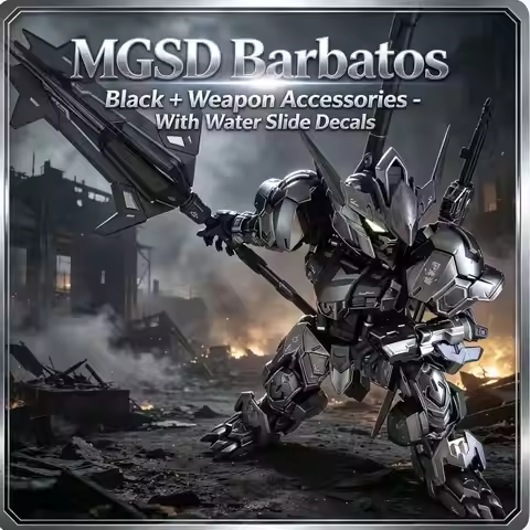 G08B【IN STOCK】 MGSD ASW-G-08 Barbatos Iron Blooded Robot Assembly Model Kit Action Figures Plastic M