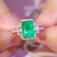 哥倫比亞祖母綠戒指1.36克拉
