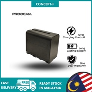 🔥READY STOCK🔥.Proocam Battery LED NP-F970 F960 F970 Battery