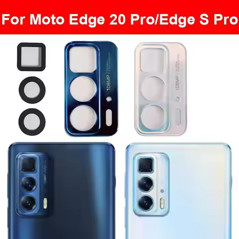 Rear Camera Lens Glass For Motorola MOTO Edge 20 Pro Edge S Pro XT2153-1 Back Camera Glass Lens Adhe