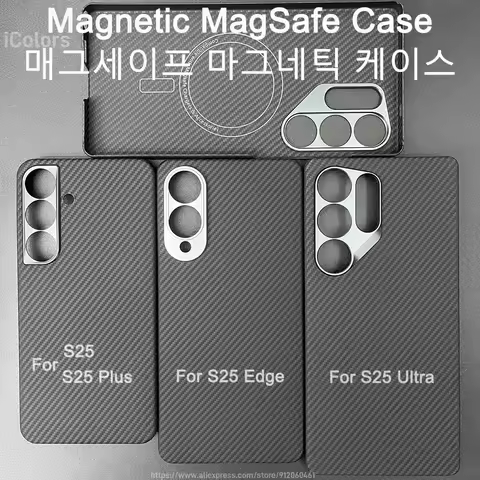 For Samsung Galaxy S25 Ultra/S25 Edge/S25 Plus/S25 Genuine Carbon Fiber Aramid Case Ultra thin Light