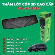 BYD M6 2024-2025 car trunk mat is waterproof, mold-free Huvi