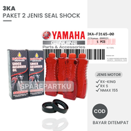 (HEMAT) YAMAHA 4 PCS OLI SOK + 2 PCS SEAL SHOK DEPAN RX KING AEROX NMAX THUNDER 125 NEW OLD / PAKET 