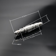 Stainless Steel AN-3 AN3 Motorcycle Brake Line Hose Fluid Quick Release Connect Fitting Adapter Kit