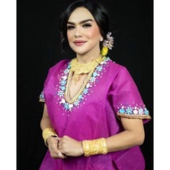 Baju Bodo Payet “Pakaian Adat Bugis” All Size Lengan Pendek Murah