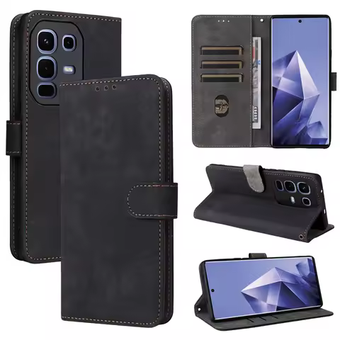 For Infinix Note 50s 5G X6870 Flip Protective Business Leather Magnetic Phone Case for Infinix Note 