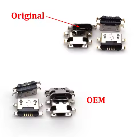 20-100pcs For LG K4 2017 X230 M150 M151 M160 Alcatel 7040N Lenovo A708T Huawei G7 USB Charger Chargi