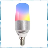 [W F S B] Tuya Zigbee Smart E14 5W LED Light Bulb Life APP Control CCT+RGB Voice Control Color Adjus