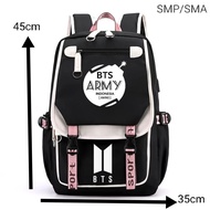 Bts Elementary Or Junior High School School Bag/BTS Children's Bag/Korean Bag/BT21