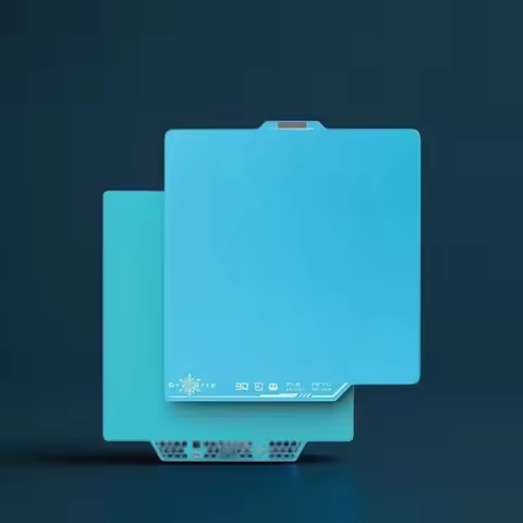 BIQU Panda Build Plate CryoGrip Coating No Clog 256x256mm Spring Steel Double-sided Textured for Bam