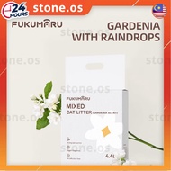 Fukumaru Gardenia With Raindrops Bentonite Mixed Tofu Cat Litter 福丸栀子花豆腐砂