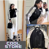 Adidas 3 stripes bomber shirt with black and white umi fabric standard form, genuine, super beautiful umi material COOL STORE 713